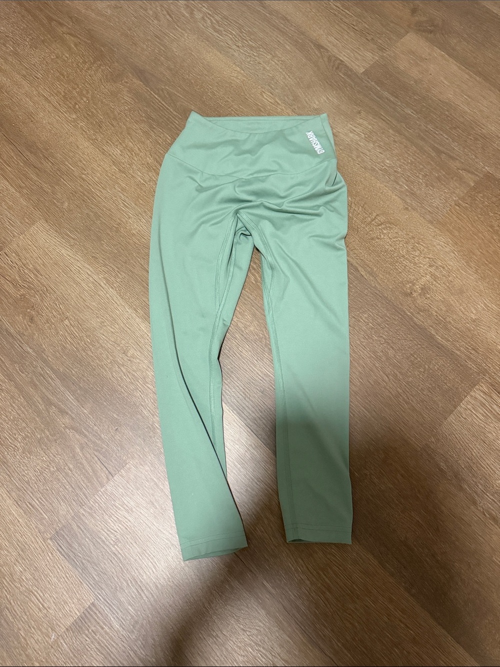 Gymshark Kids Sage Green Active Leggings